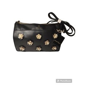 Nanette Lepore Black Crossbody NWT Rosabel Top Zip Handbag